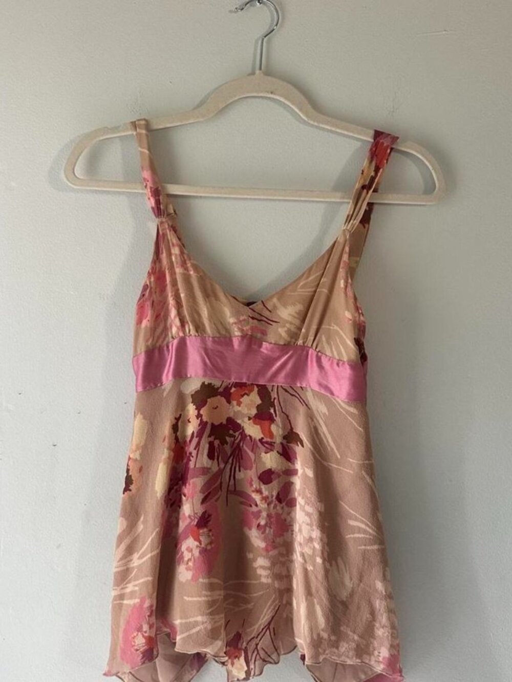 Y2K Gap Fairy Core Silk Tank